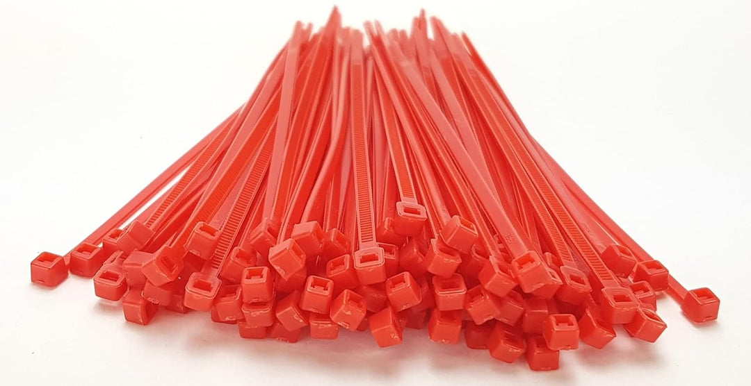 Kabelbinder 100mm Rot 2500Stck. | Sparpaket | Premiumqualität von PC24 Shop & Service