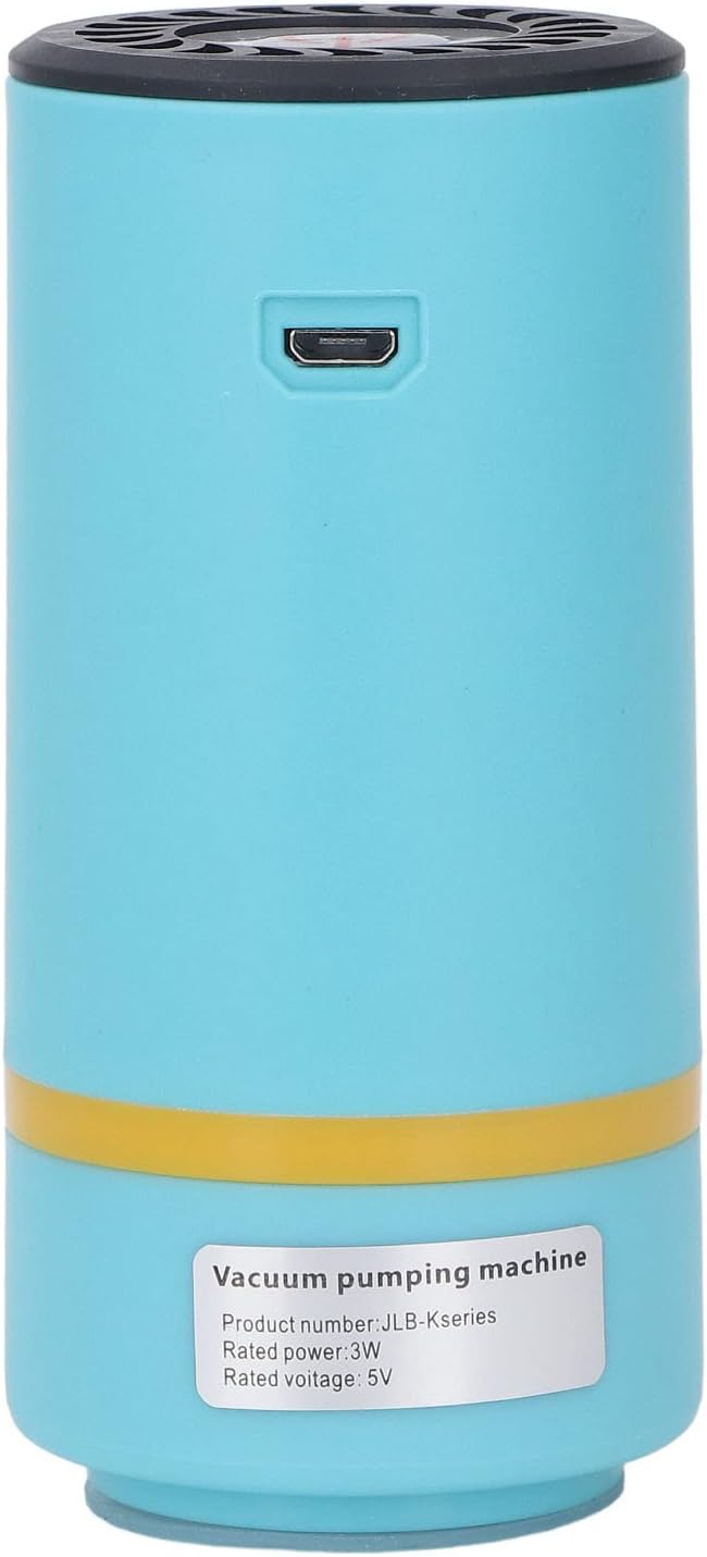 Asixxsix Handvakuumierer, Automatisches Vakuum-Lebensmittelversiegelungsgerät, Tragbares Kabelloses