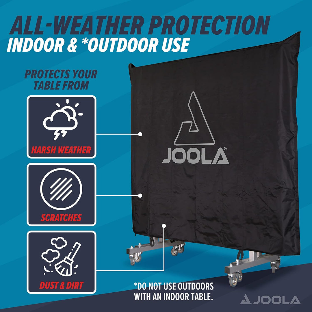 JOOLA 11642 Tischtennisplatte Outdoor J200A-Profi Tischtennistisch 6 MM Aluminium-Verbundoberfläche