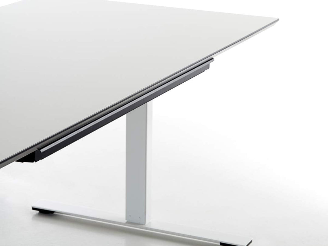 TecLines TUS001W Untertisch Schublade inkl. Kunststoffeinsatz L, weiss