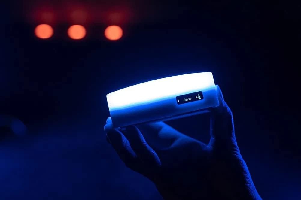 Aputure AL-MC RGBWW Kamera Video Dauerlicht Dimmbare 3200K-6500K LED-Fotoleuchte CRI96+ TLCI97+ Eing