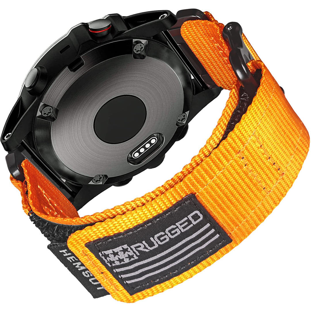 Armband für Garmin,Uhrenarmband Kompatibel mit Garmin superrobustes Nylon-Sportarmband für fēnix/For
