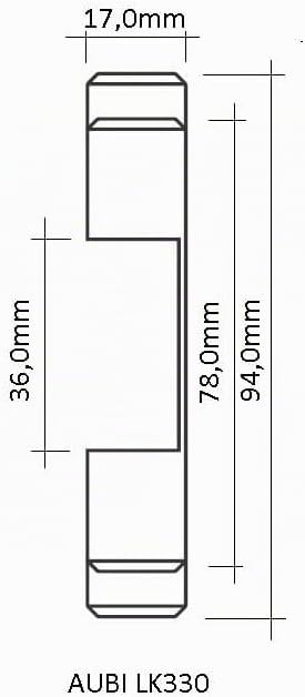 Siegenia SI Aubi A300: Satz PVC-Scharnierabdeckungen für Kunststofffenster und PVC-Balkontüren, weis