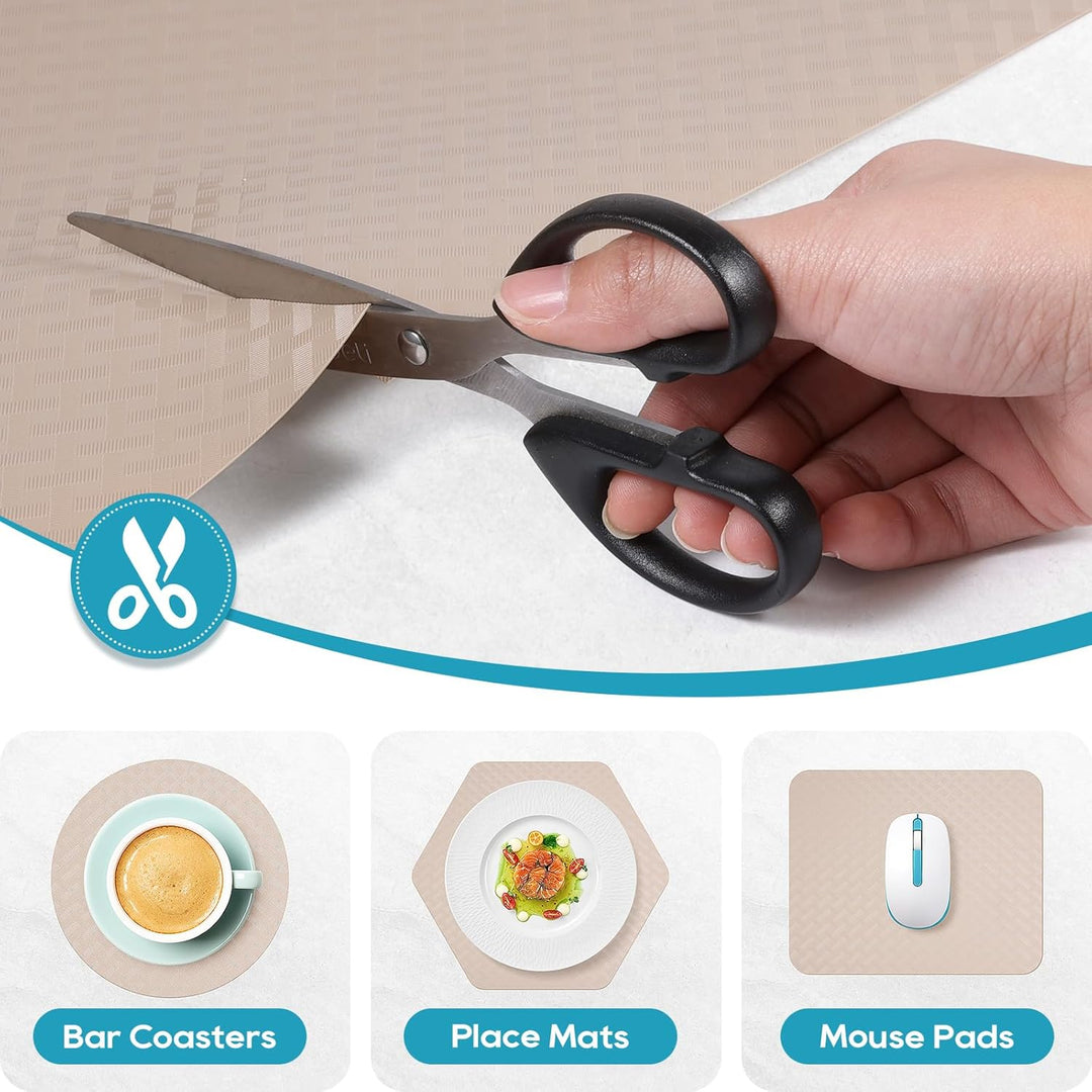 Beige Schubladenmatte Nicht Klebende Haltbarem Schubladenauskleidung Antirutschmatte Eva Material Wa