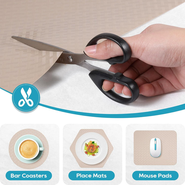 Beige Schubladenmatte Nicht Klebende Haltbarem Schubladenauskleidung Antirutschmatte Eva Material Wa