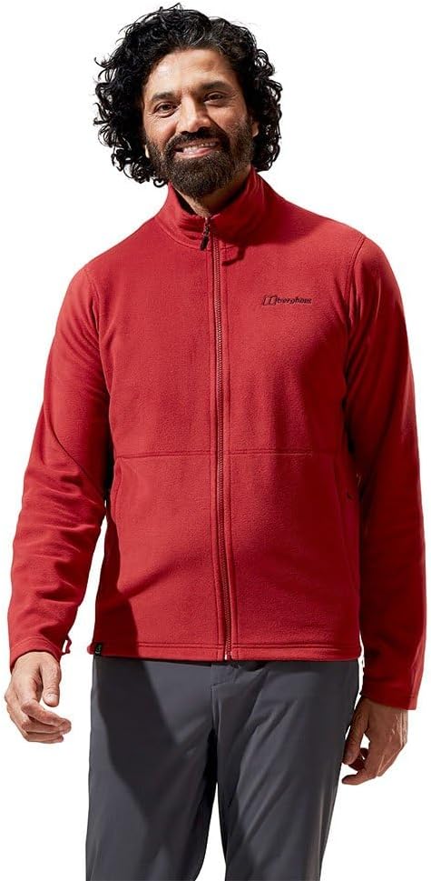 Berghaus Herren Prism Micro Interactive Polartec Fleece Jacket XL Tall Poppy, XL Tall Poppy