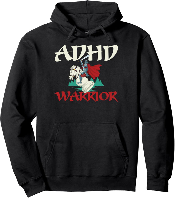 ADHD Warrior Pullover Hoodie
