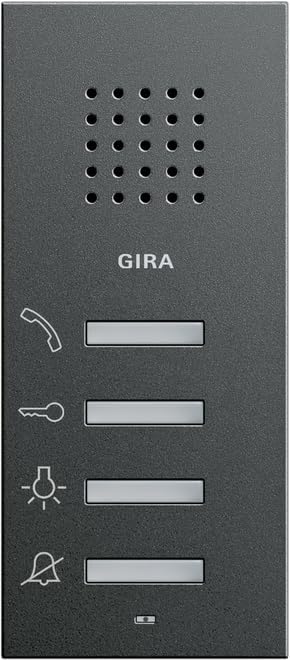 Gira 125028 Wohnungsstation AP System 55 anthrazit