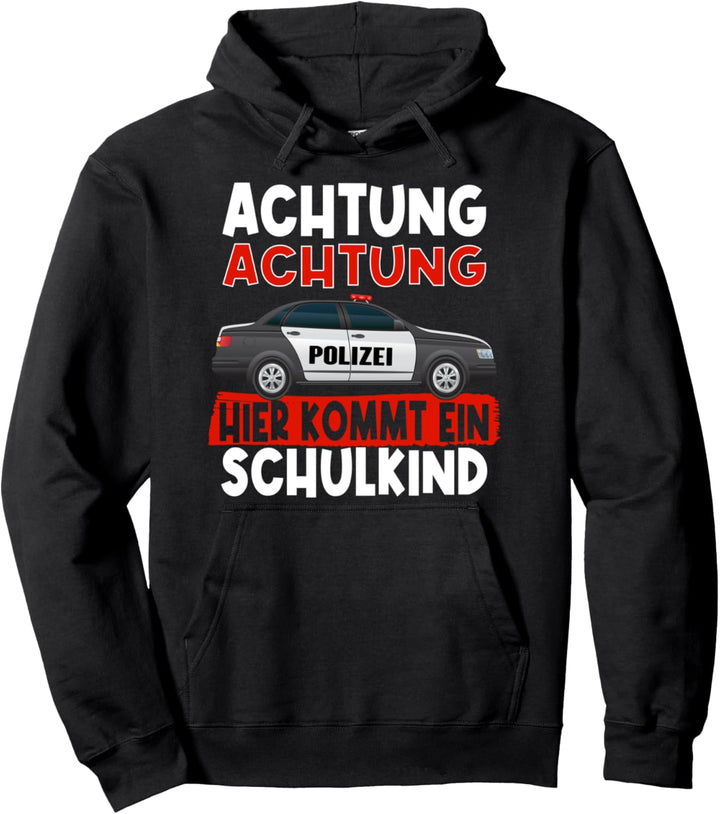 Schulbeginn Lustig Ende Schulanfang Hier kommt ein Schulkind Pullover Hoodie