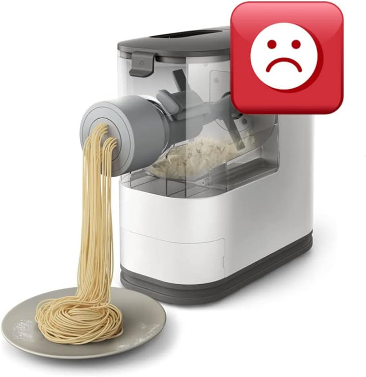 Pastidea - Matrize aus POM Knödel aus Neapolitan, Riesen, gestreift, kompatibel mit Philips Pastamak