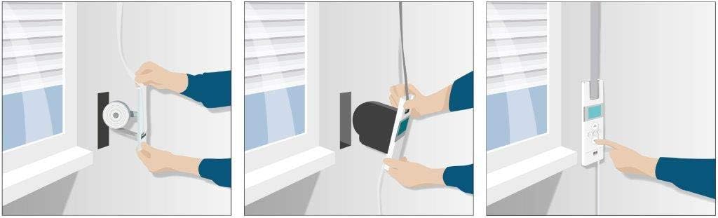 WIR elektronik, eWickler Comfort Funk, eW840-f, Elektrischer Gurtwickler, Display, für 23mm Gurtband