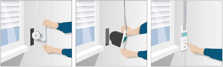 WIR elektronik, eWickler Comfort Funk, eW840-f, Elektrischer Gurtwickler, Display, für 23mm Gurtband