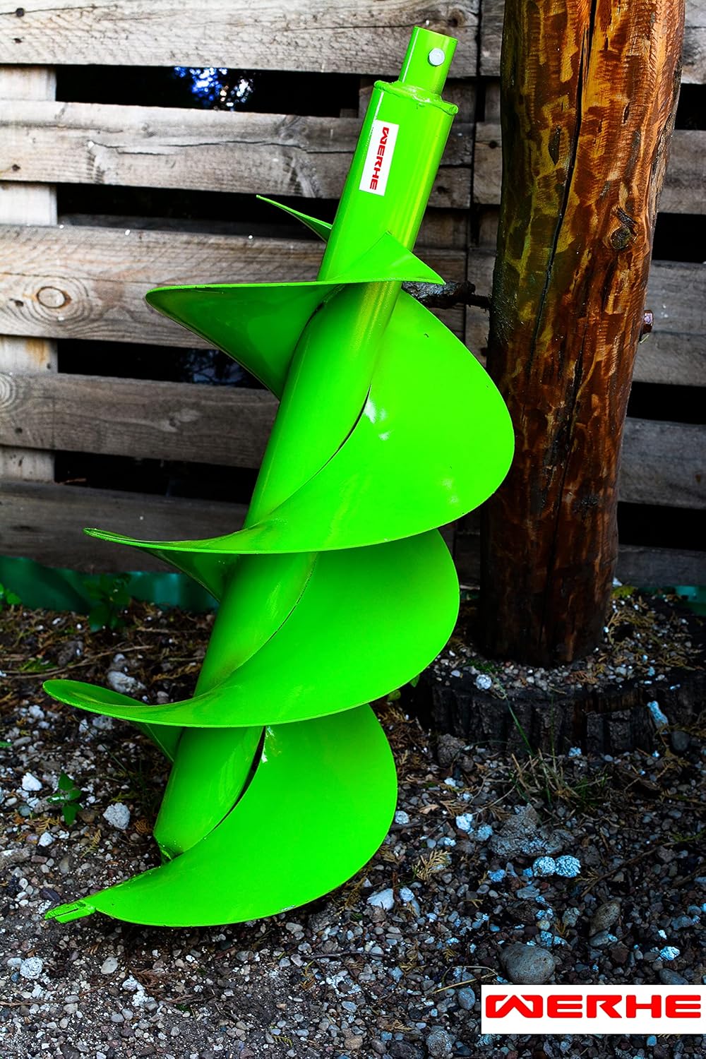 WERHE® Profi Bohrer Starker Stahl, Erdbohrer für bohrmaschine 200 mm Doppel-Welle extrem robust - Pf