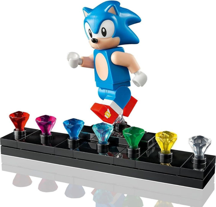 LEGO Ideas 21331 Sonic The Hedgehog – Green Hill Zone Set mit Dr. Eggmann, Egg-Mobil und weiteren Fi
