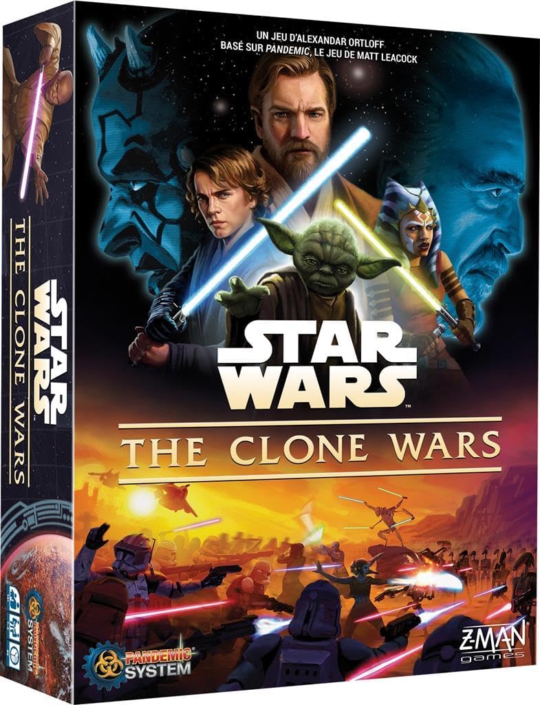 ZMAN GAMES Jeu - Star Wars : Clone Wars - Pandemic System