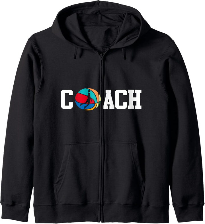 Basketballtrainer Coach Basketball Dunking Geschenk Kapuzenjacke
