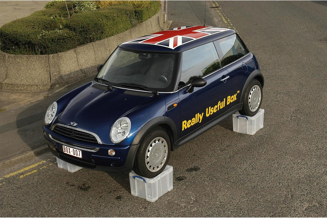 Really Useful Aufbewahrungsbox aus Kunststoff, 64 l, Weiss 64 Litre, 64 Litre