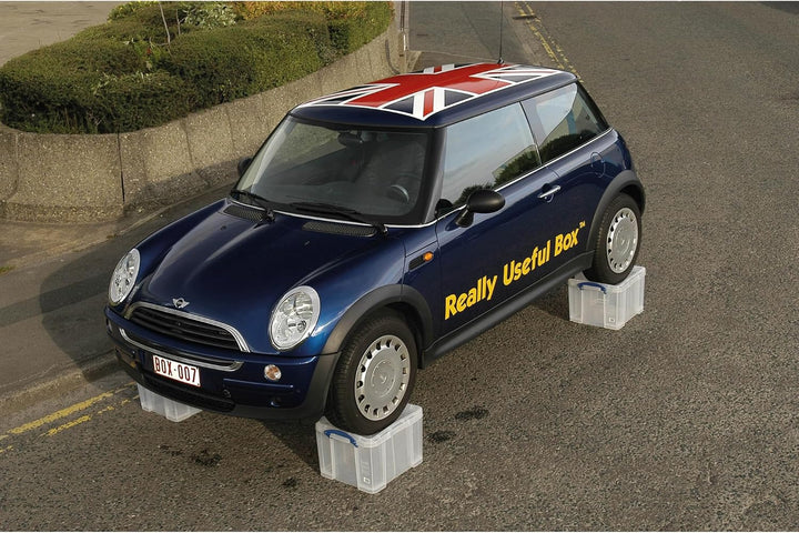 Really Useful Aufbewahrungsbox aus Kunststoff, 64 l, Weiss 64 Litre, 64 Litre