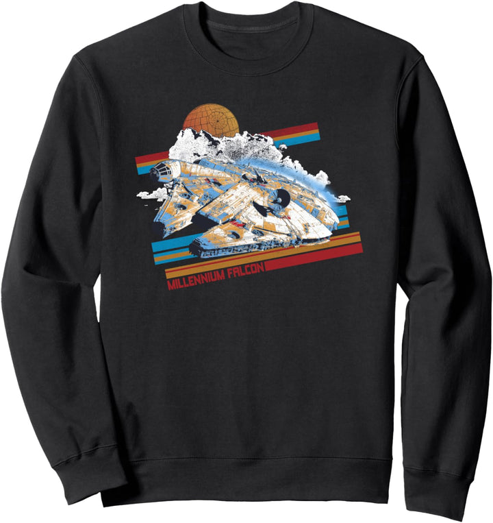 Star Wars Millennium Falcon Retro Stripes Sweatshirt