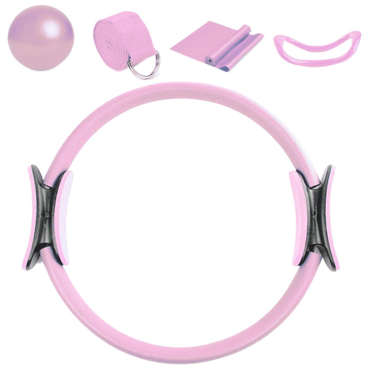 Pilates Ring Set, Pilates Essentials Kit Für Frauen, Pilate Ring Und Ball Set, Widerstandsbänder - 5