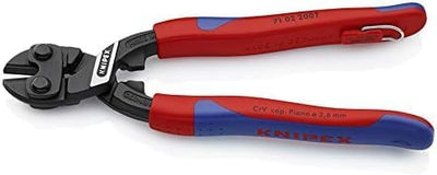 Knipex CoBolt® Kompakt-Bolzenschneider schwarz atramentiert, mit schlanken Mehrkomponenten-Hüllen, m