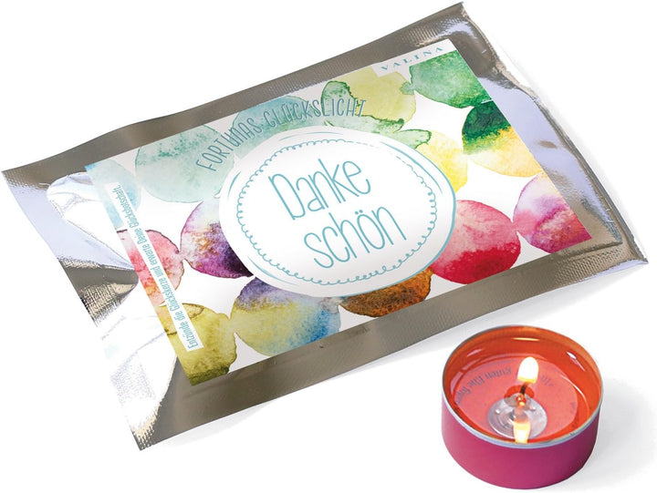 VALINA Fortunas Glückslicht/Bild/Farben/Dankeschön / 10er-Set