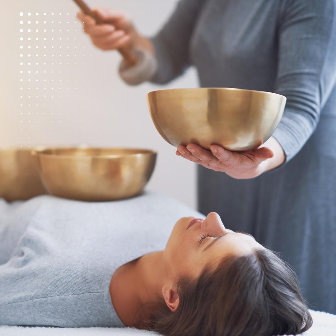 Peter Hess Klangschalen Set - Therapieklansgchalen Einsteiger Set bestehend aus Premium Universalsch