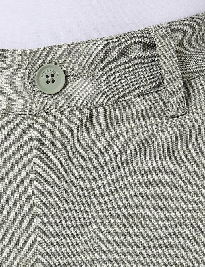 ONLY & SONS Herren Onsmark Shorts Melange Gw 8669 Noos, Olive Night, S