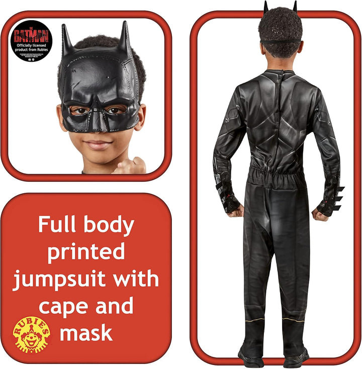 Rubie's Unisex Kinder Batman Classic Inf Kostüm Batman-Kostüm, S