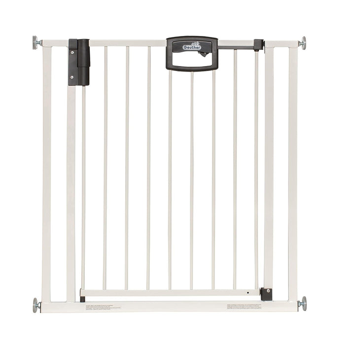Geuther 4791+ Easylock Plus Türschutzgitter, TÜV/GS zertifiziert, Treppenschutzgitter (68 cm - 76 cm