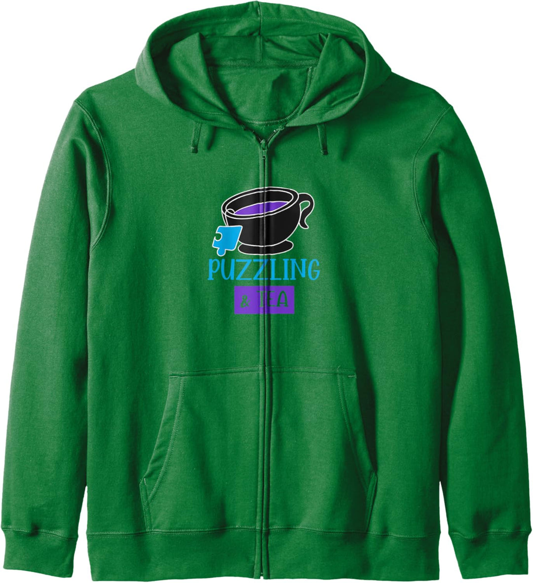 Tee und Puzzle Hobby Jigsaw Puzzle Kapuzenjacke