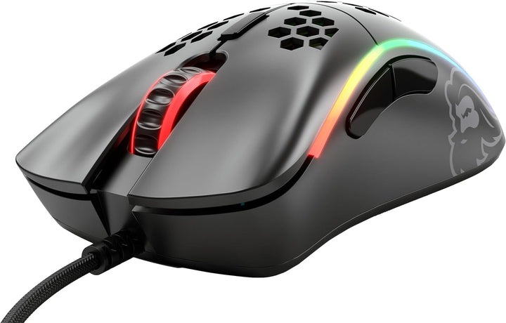 Glorious Gaming Model D- (Minus) Wired Gaming Mouse – superleichtes Wabendesign mit 61 g, RGB-Beleuc
