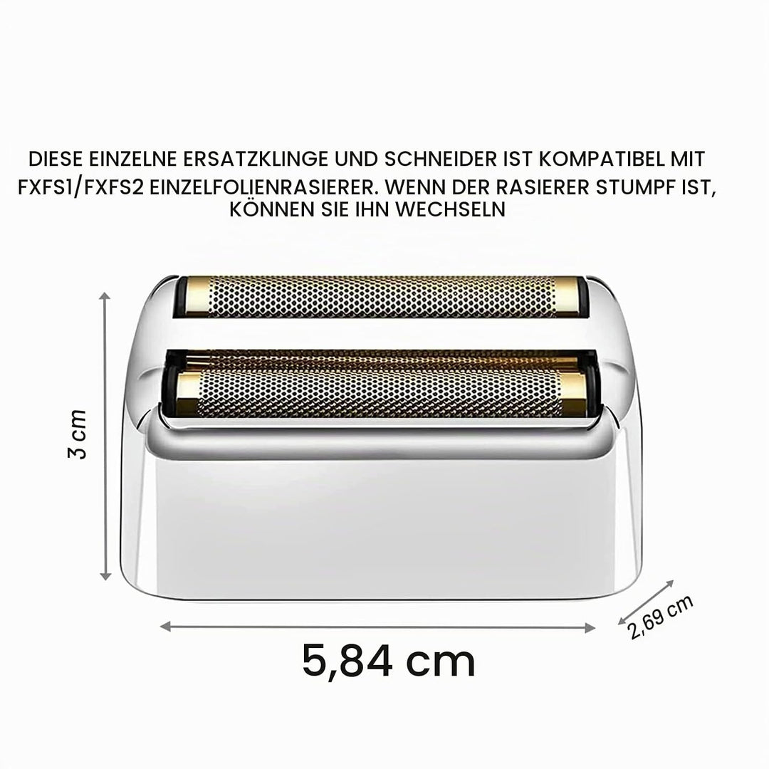 Ersatzscherteil Kompatibel mit BaByliss Folienrasierer FXFS2G/FXFS2 Rasierer,Elektrorasierer Scherko