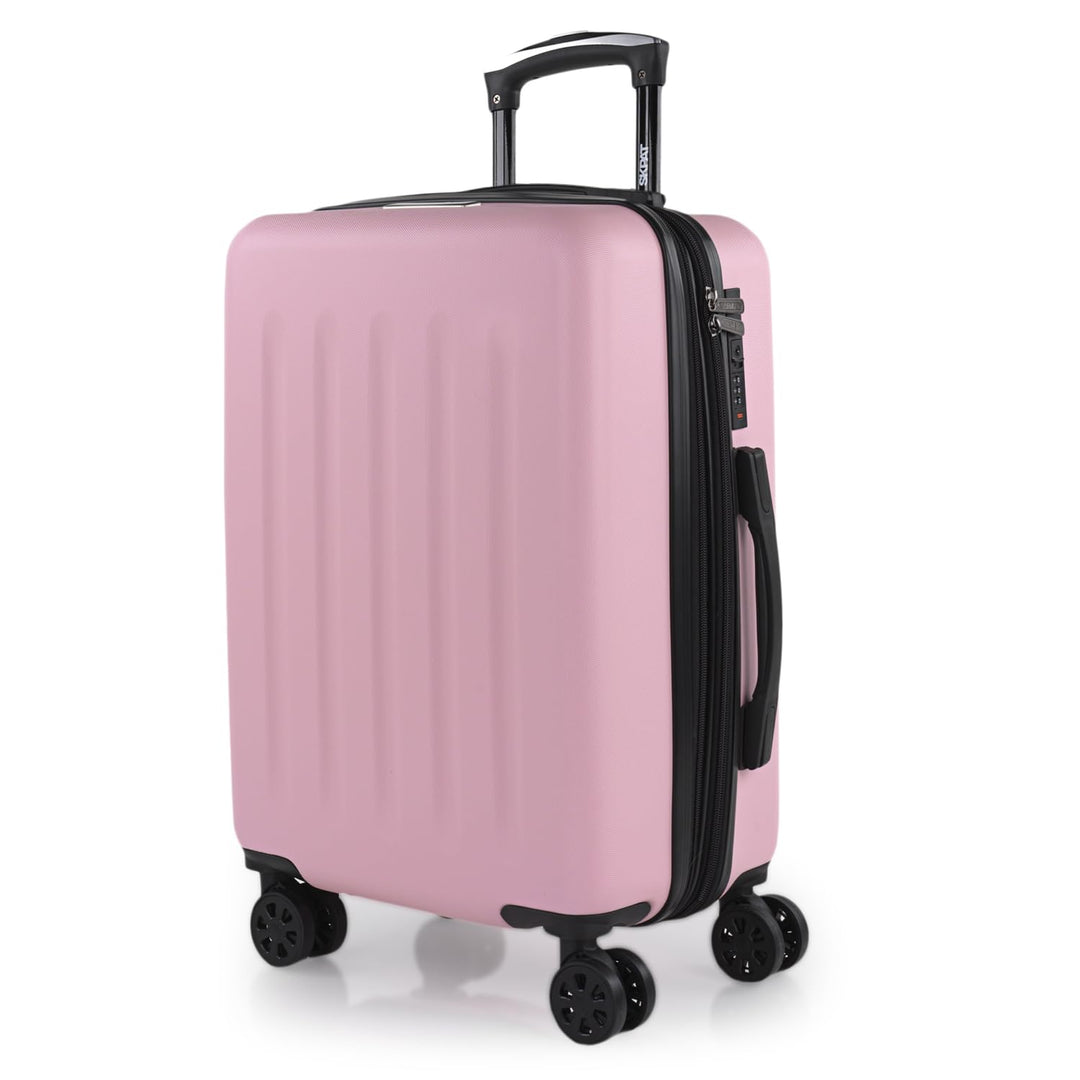 SKPAT - Leicht Koffer Set ABS Reisekoffer Set für Flugreisen - Dauerhaft Hartschalenkoffer Set - Kof