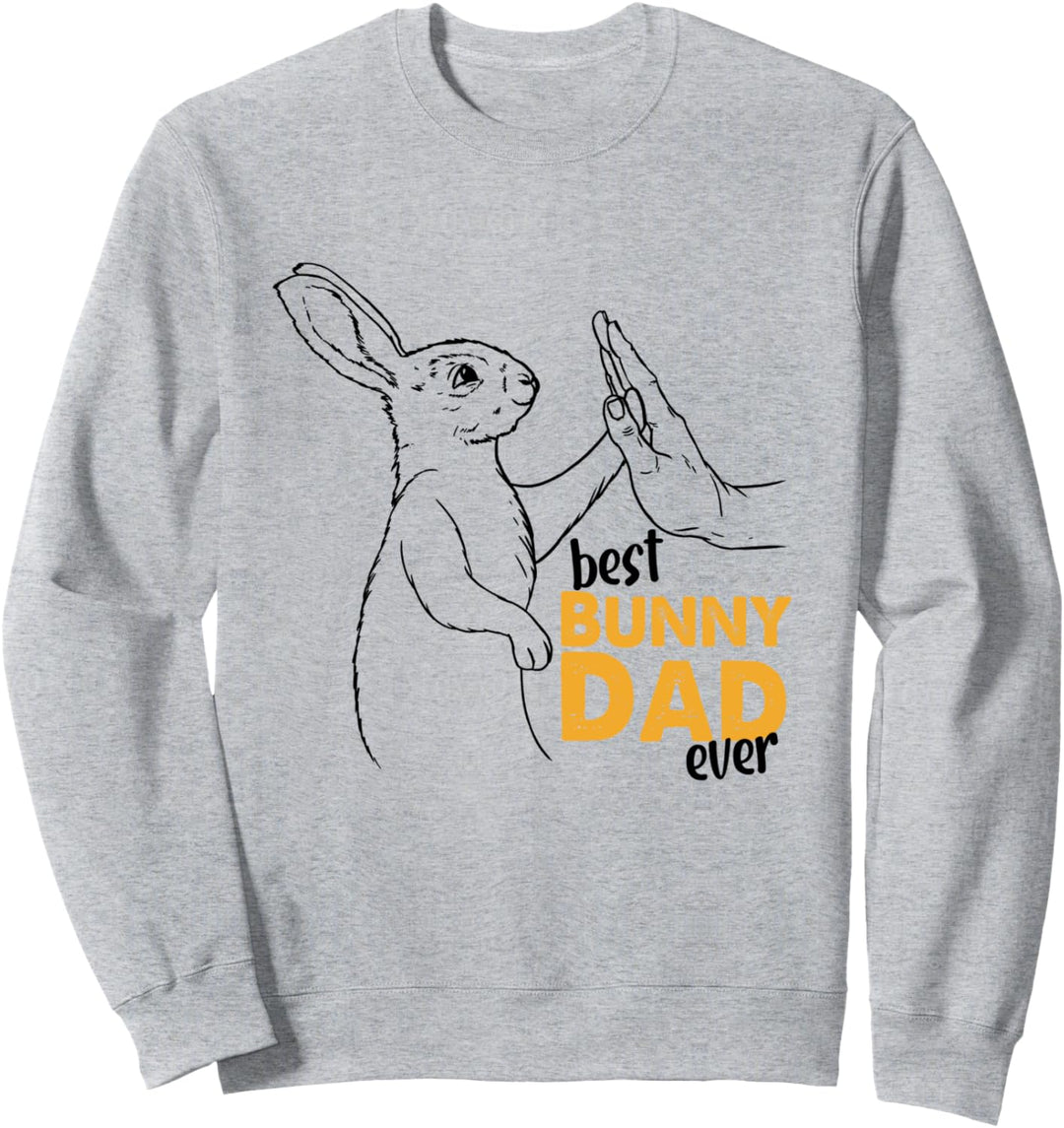 Bester Häschen-Vater aller Zeiten Kaninchen Papa Hase Vater Herren Hase Sweatshirt