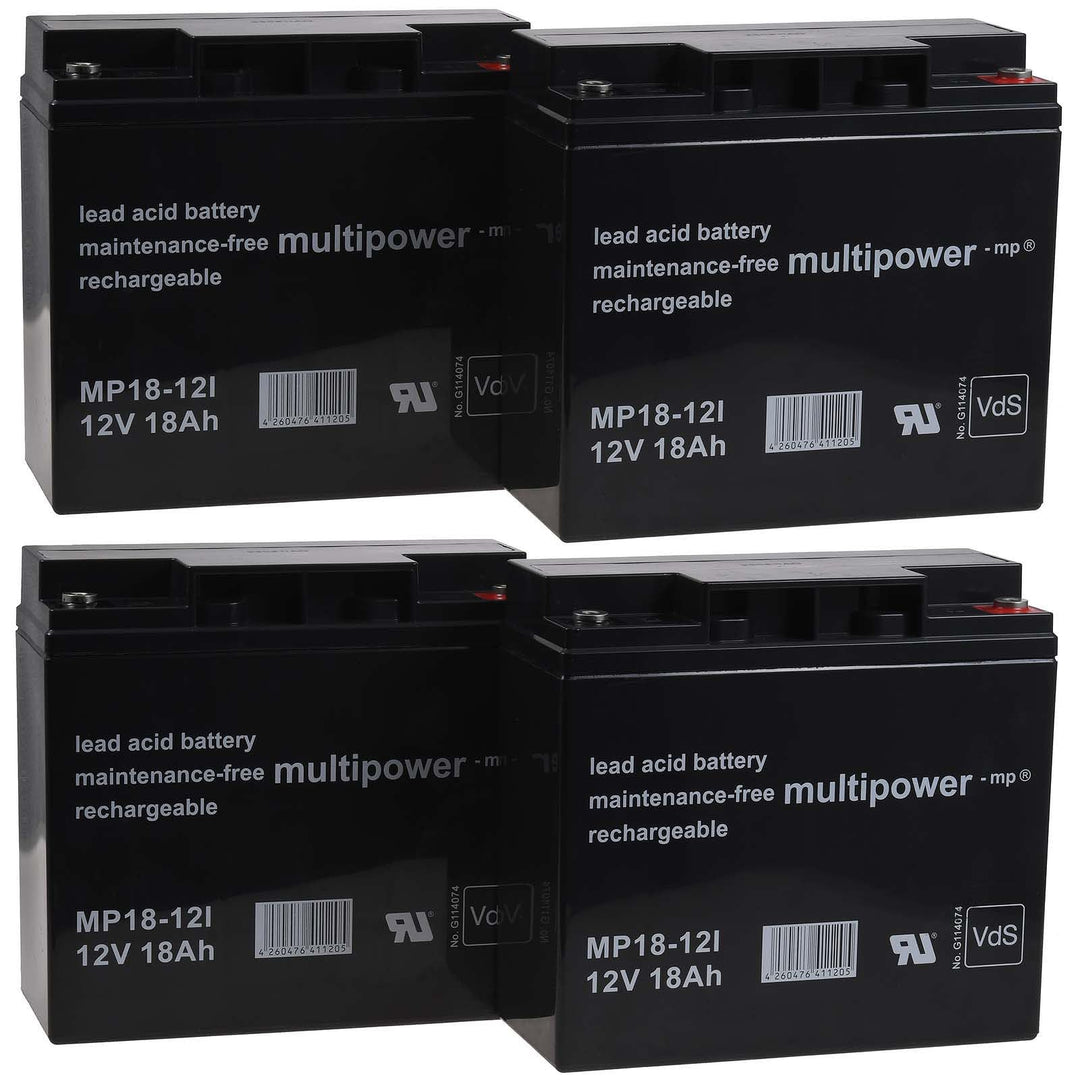 akku-net Ersatzakku für USV APC Smart-UPS 2200, 12V, Lead-Acid