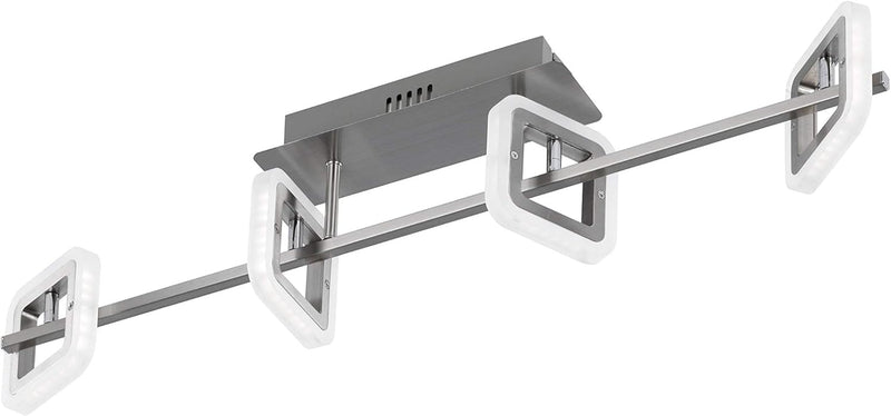 Wofi Deckenleuchte, 4-flammig Davis 4 x LED / 5 W, 12, 5 x 18, 5 x 85, 5 cm, 3000 k, 400 lm, Energie