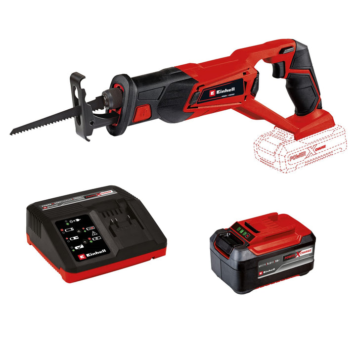 Einhell Akku-Universalsäge TE-AP 18/22 Li Power X-Change (18 V, Li-Ion, 2600 min-1 max. Hubzahl, 100