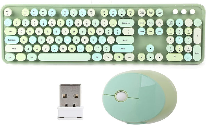 KIMISS 2,4 GHz Wireless 104 und Maus-Set Office Desktop Mofii Wireless Keyboard Key Keyboard Cute fü