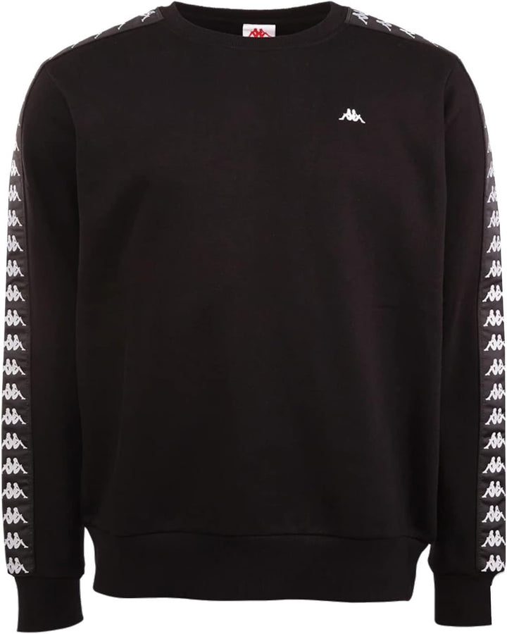 Kappa Men's Sweatshirt, Black, XL