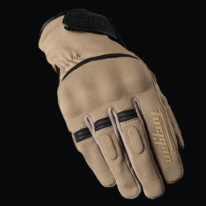 Furygan Jet AS D3O - Motorradhandschuhe Herren - Ziegenleder - Touchscreen – Wasserdicht - Atmungsak