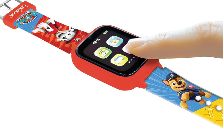 Lexibook, Paw Patrol, Selfie-Kamera-Uhr, HD-Touchscreen, 720p-Kamera, MP3-Player, Eingebauter Lautsp