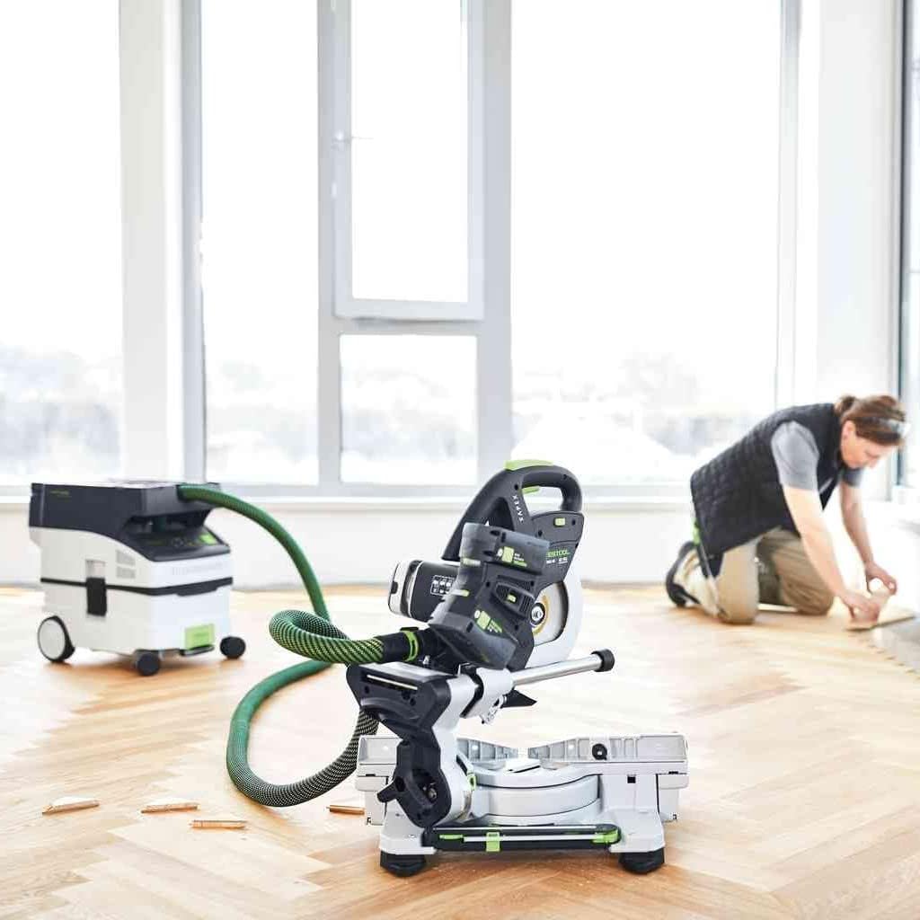 Festool Akku-Absaugmobil CTLC Mini I-Plus CLEANTEC (mit Hauptfilter, SELFCLEAN Filtersack, Saugschla