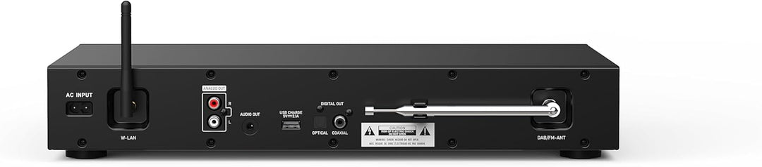 Maxxo Hi-Fi Tuner TR05 – DAB+/FM/Internetradio mit Bluetooth, Wi-Fi, USB, Spotify, 3,2" Farbdisplay,