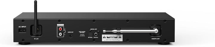 Maxxo Hi-Fi Tuner TR05 – DAB+/FM/Internetradio mit Bluetooth, Wi-Fi, USB, Spotify, 3,2" Farbdisplay,
