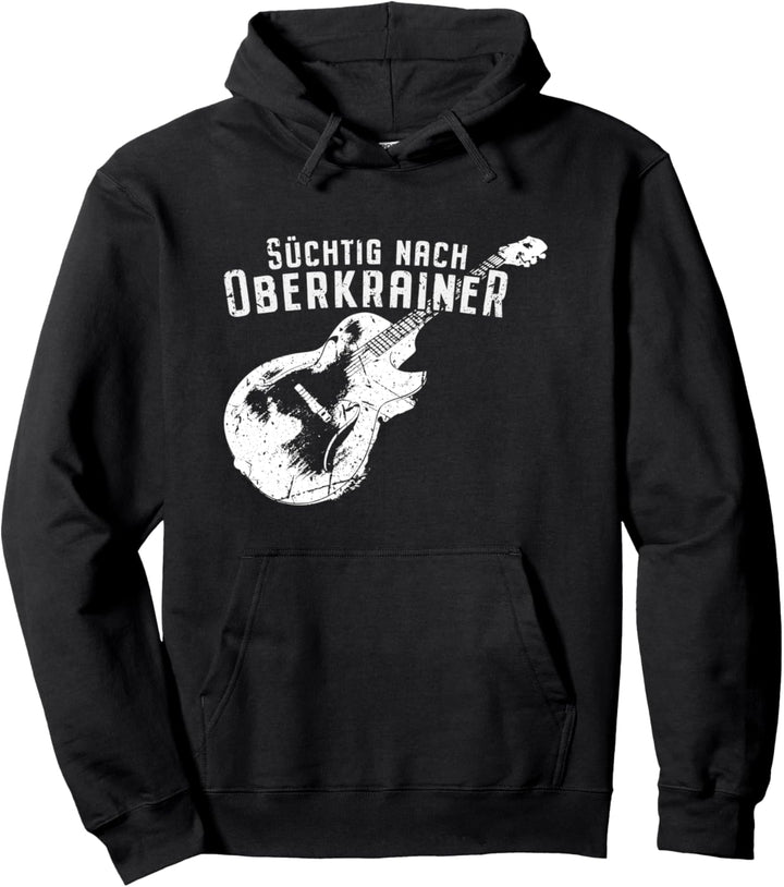 Oberkrainer Gitarre Pullover Hoodie