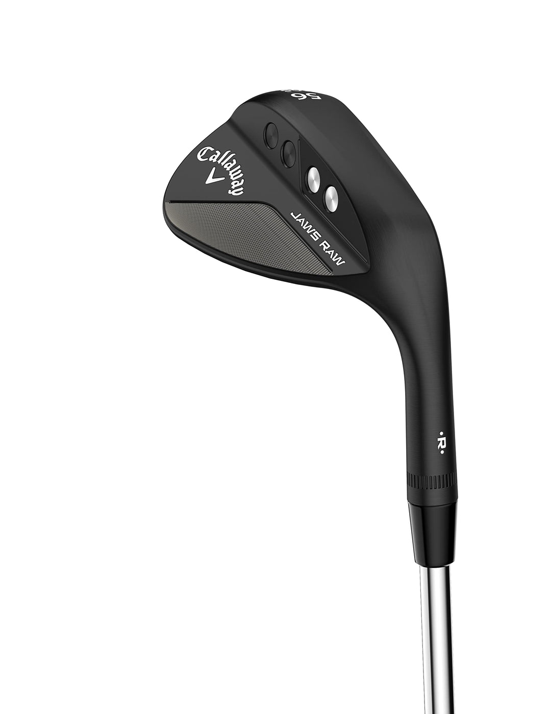 Callaway Golf 2022 Jaws Raw Wedge Schwarz 50 Degree (Right Hand) S Grind, 10 x Sprungkraft Stahlscha