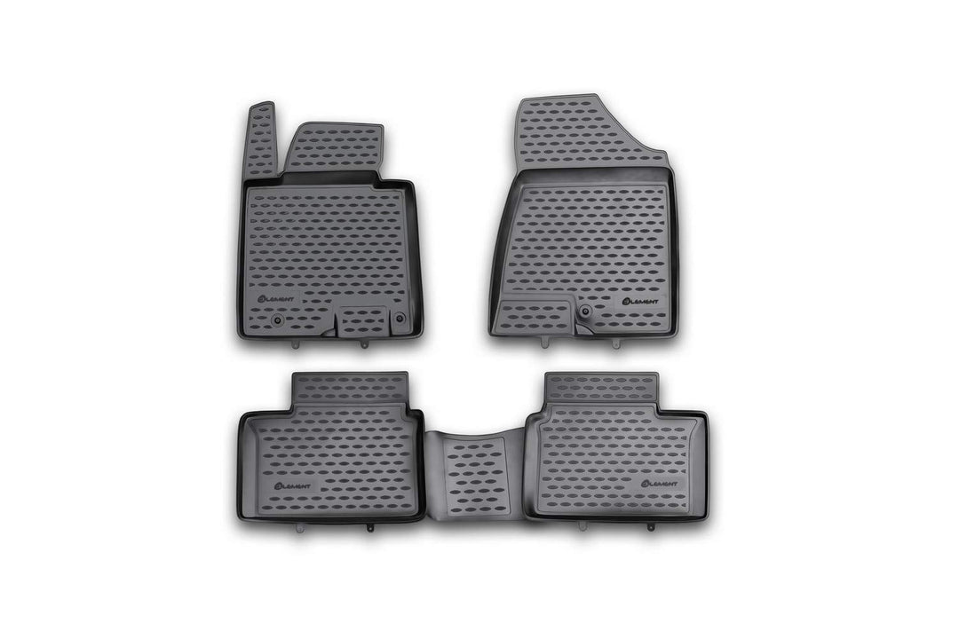 Element Gummimatten Passgenaue Fussmatten KIA CEE ' D (II) 2012-2018 4tlg