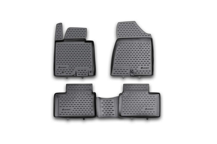 Element Gummimatten Passgenaue Fussmatten KIA CEE ' D (II) 2012-2018 4tlg