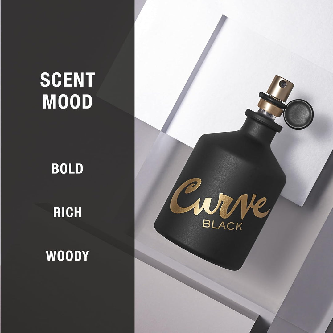 Liz Claiborne Curve Black for Men 4.2 oz Cologne Spray